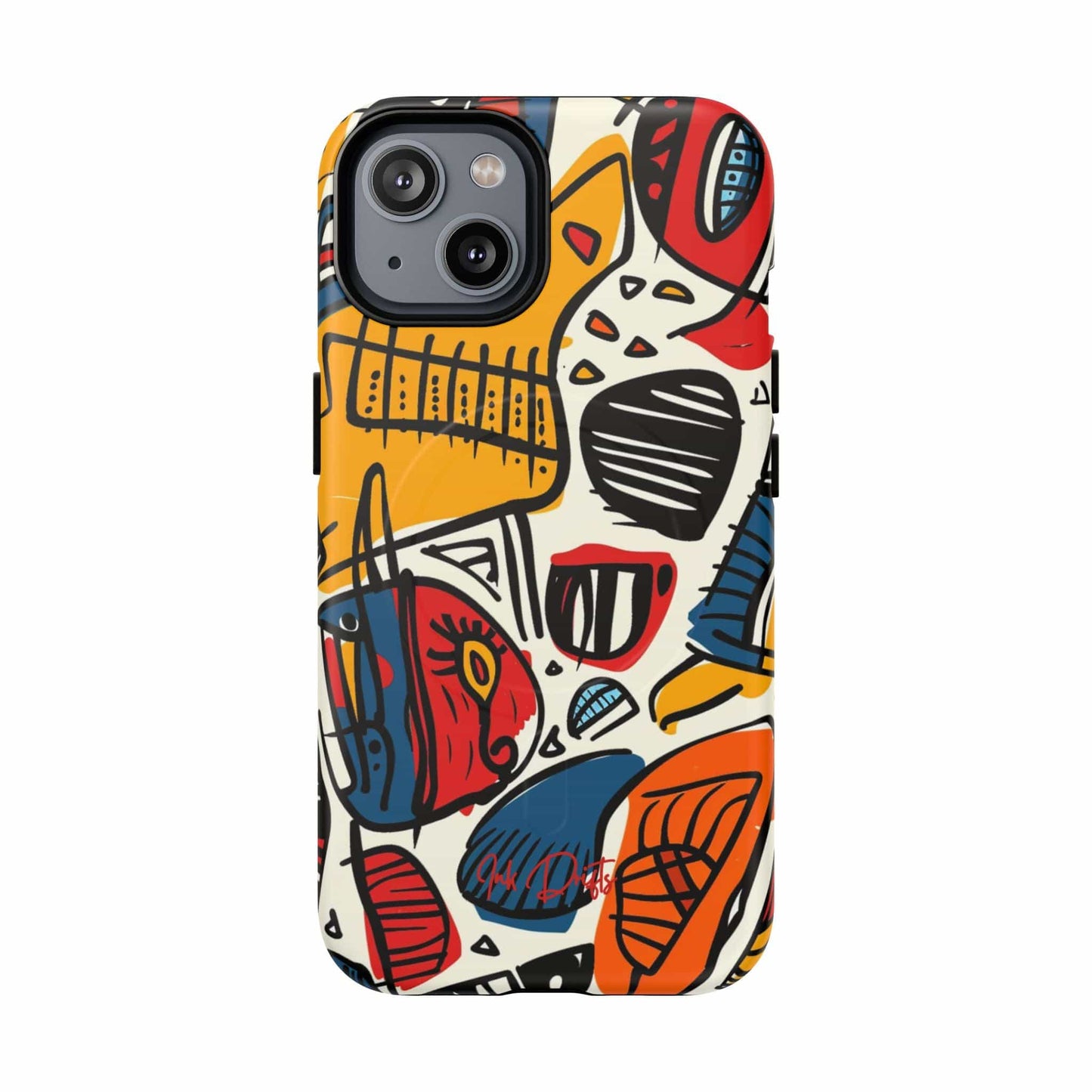 iPhone 14 Matte Phone Case - Urban Rhythm | MagSafe iPhone Case