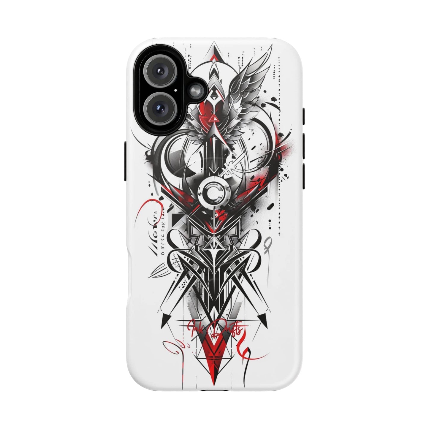 iPhone 16 Plus Matte Phone Case - Cyber Sigil | MagSafe iPhone Case