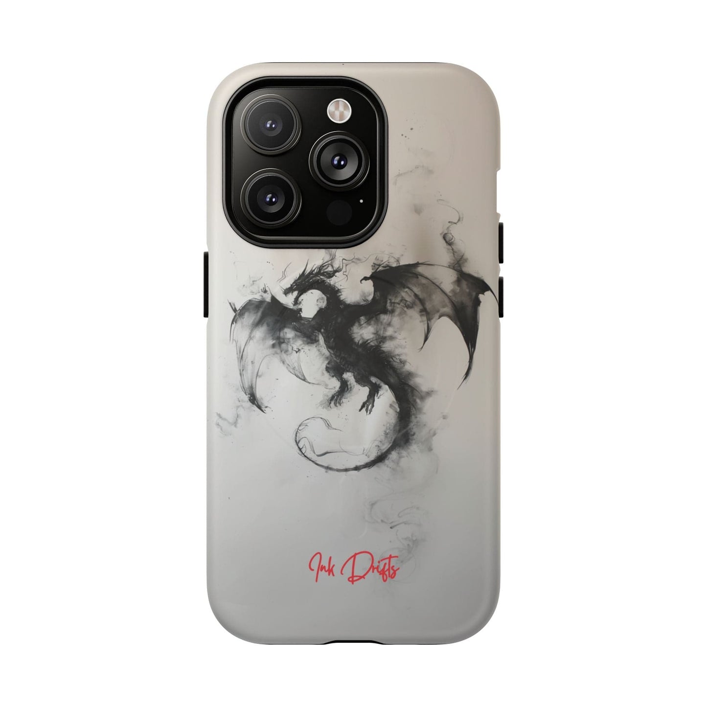iPhone 14 Pro Matte Phone Case - Smoky Dragon | MagSafe iPhone Case