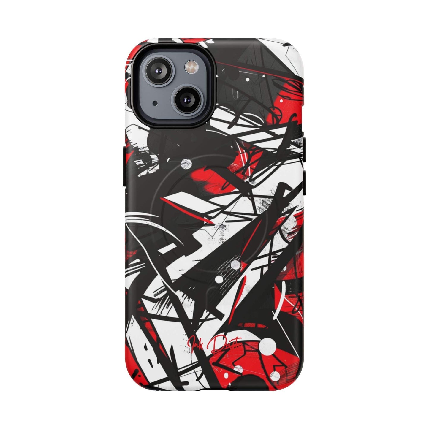 iPhone 14 Matte Phone Case - Urban Chaos | MagSafe iPhone Case