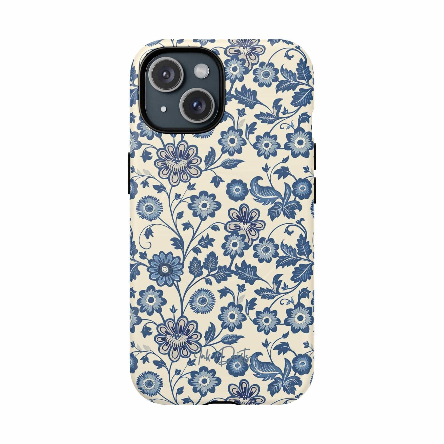 iPhone 15 Matte Phone Case - Colonial Garden | MagSafe iPhone Case