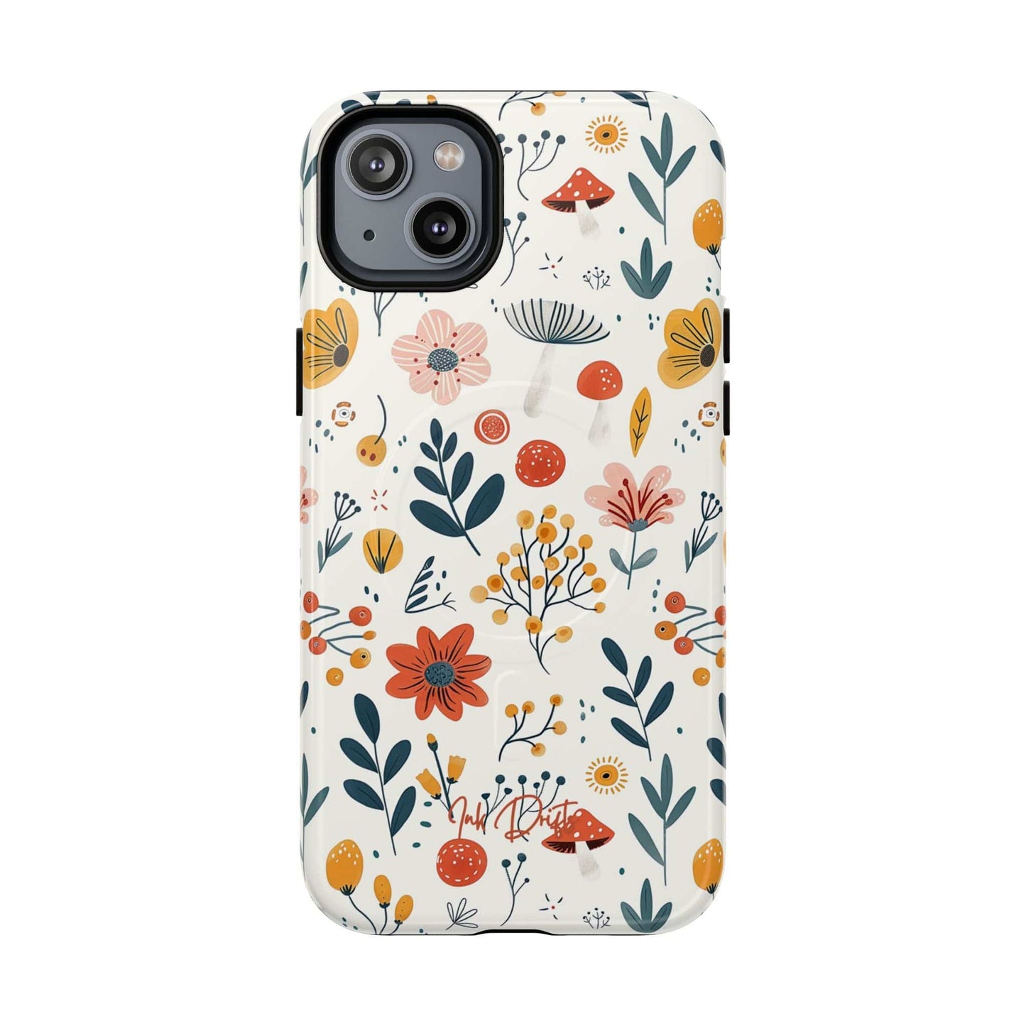iPhone 14 Plus Glossy Phone Case - Forest Whimsy | MagSafe iPhone Case