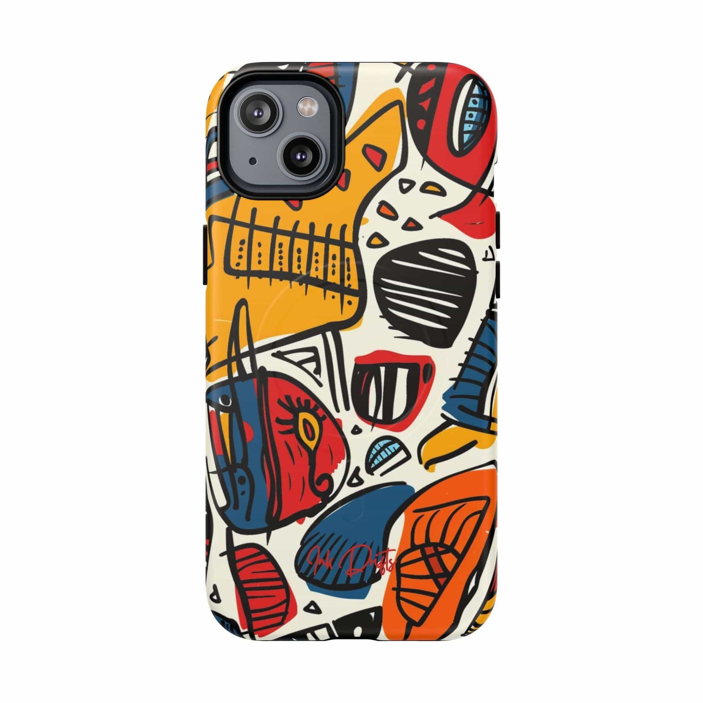 iPhone 14 Plus Matte Phone Case - Urban Rhythm | MagSafe iPhone Case