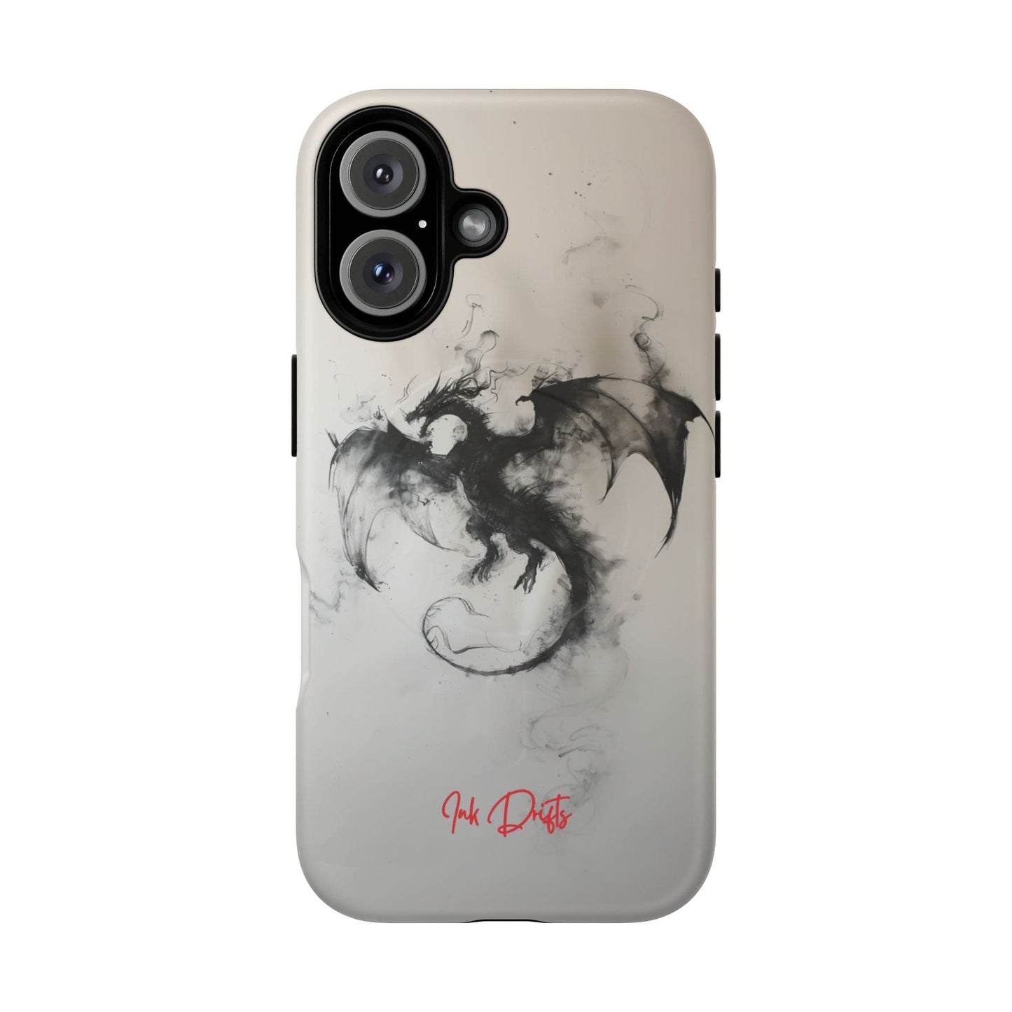 iPhone 16 Matte Phone Case - Smoky Dragon | MagSafe iPhone Case