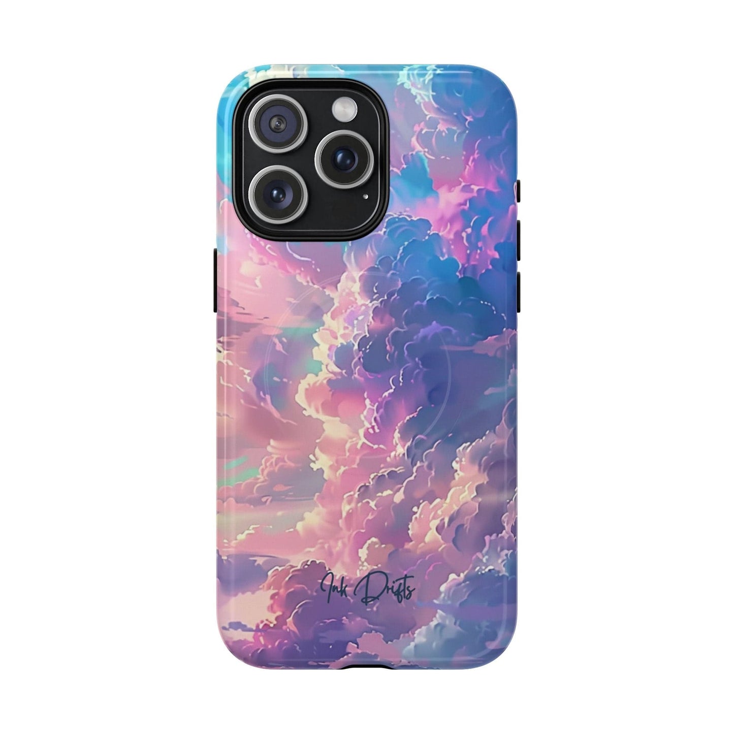 iPhone 15 Pro Max Glossy Phone Case - Dreamy Skies | MagSafe iPhone Case