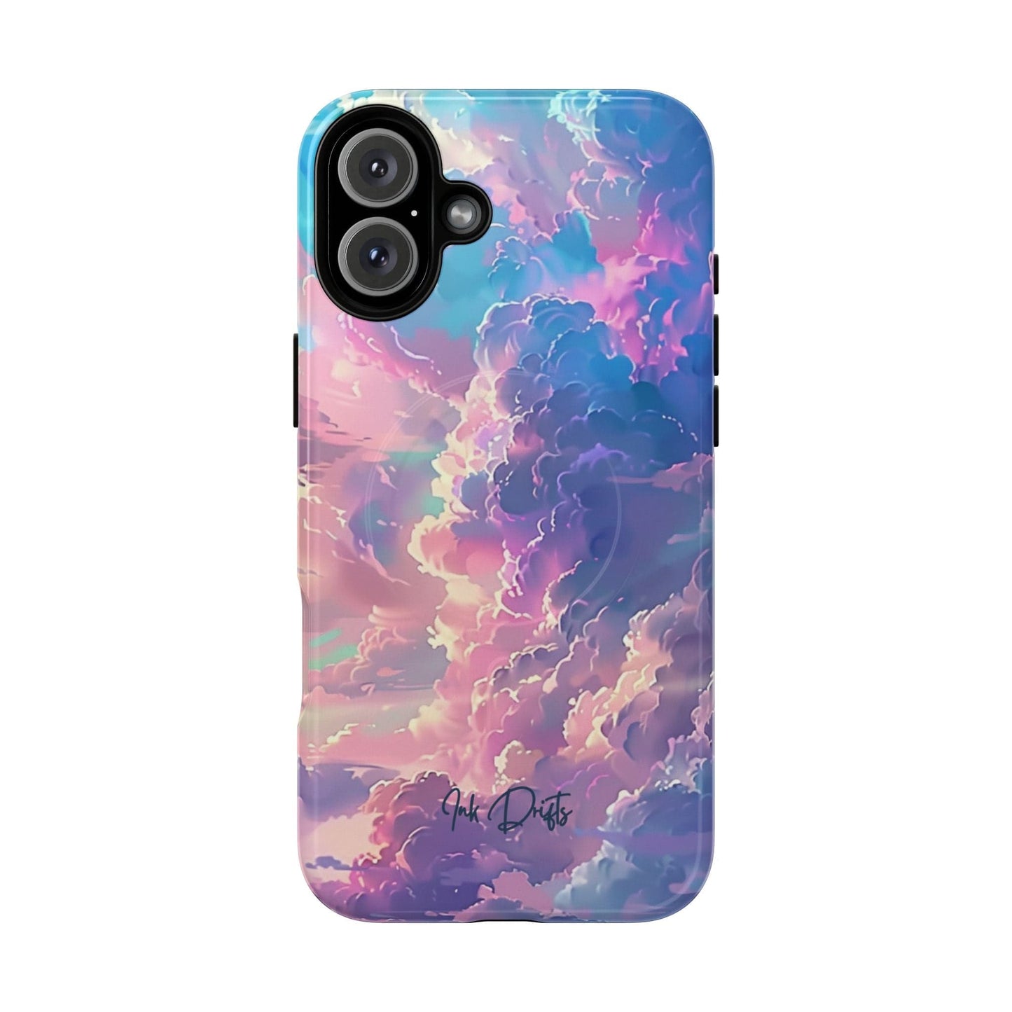 iPhone 16 Plus Glossy Phone Case - Dreamy Skies | MagSafe iPhone Case