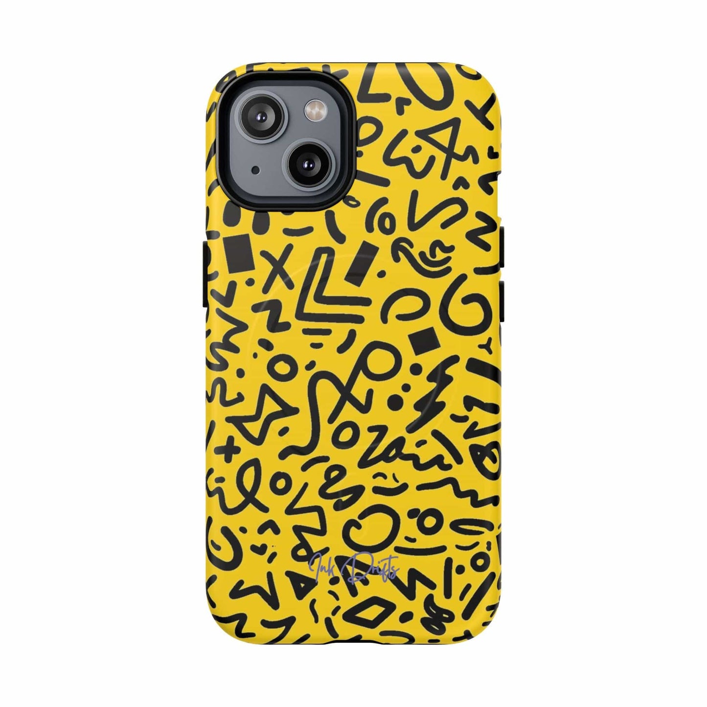 iPhone 14 Matte Phone Case - Jazzed Up | MagSafe iPhone Case