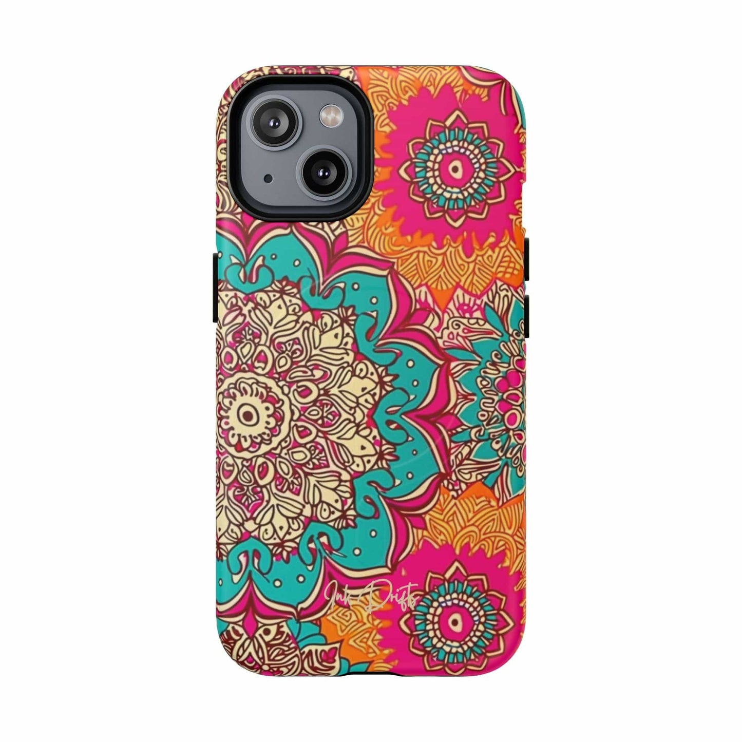 iPhone 14 Matte Phone Case - Kaleido Bliss | MagSafe iPhone Case