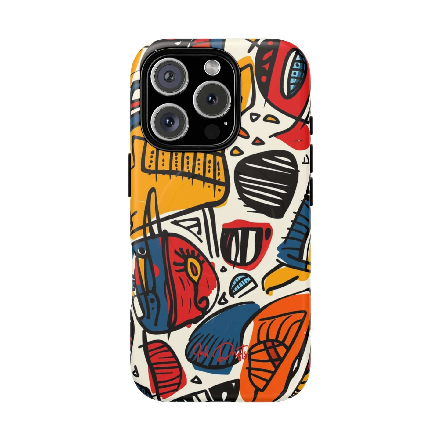 iPhone 16 Pro Matte Phone Case - Urban Rhythm | MagSafe iPhone Case