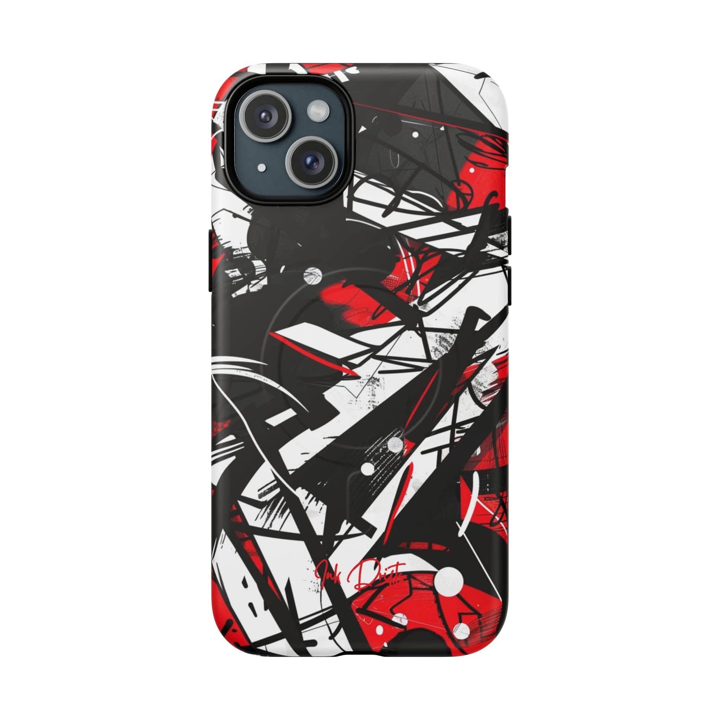 iPhone 15 Plus Matte Phone Case - Urban Chaos | MagSafe iPhone Case