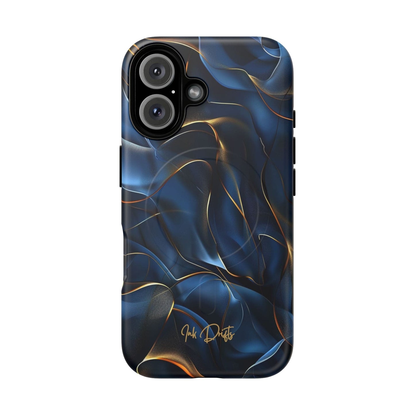 iPhone 16 Matte Phone Case - Golden Currents | MagSafe iPhone Case