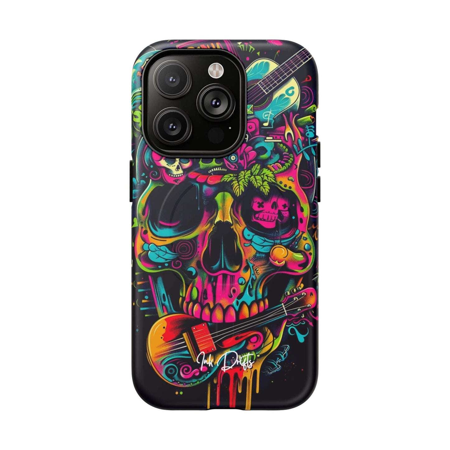 iPhone 14 Pro Matte Phone Case - Psychedelic Harmony | MagSafe iPhone Case