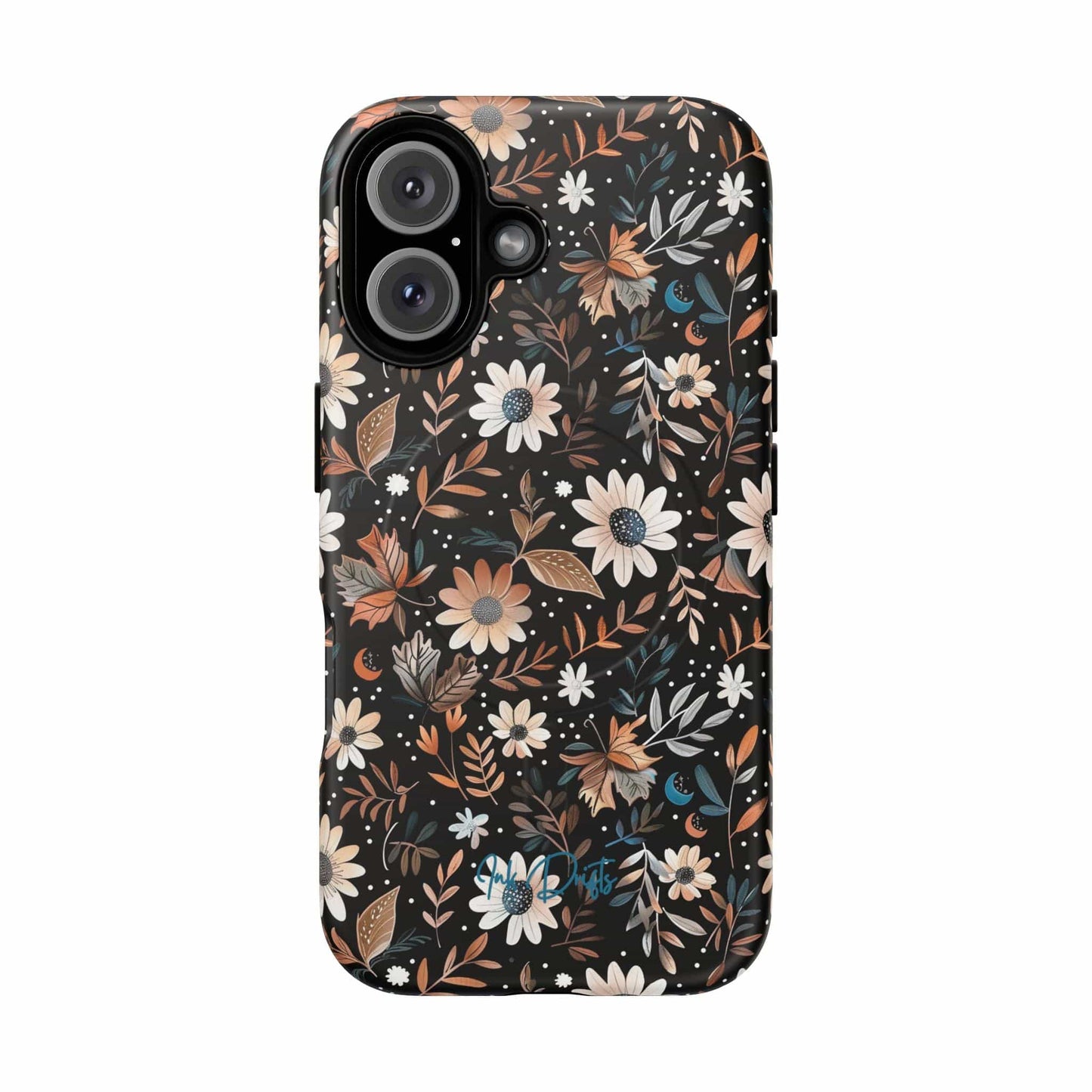 iPhone 16 Matte Phone Case - Midnight Meadow | MagSafe iPhone Case