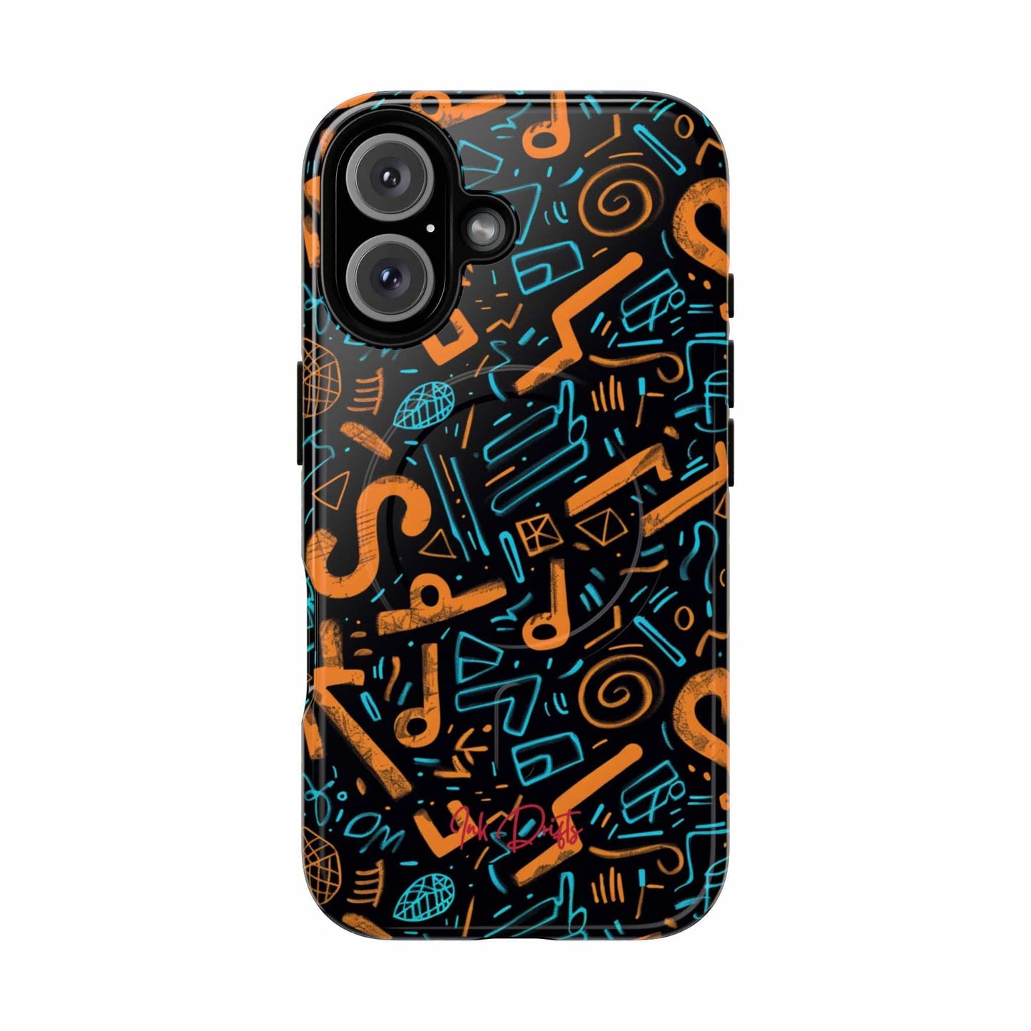 iPhone 16 Glossy Phone Case - Electric Jive | MagSafe iPhone Case
