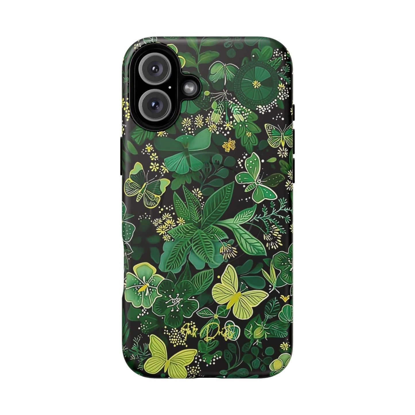 iPhone 16 Plus Matte Phone Case - Spring Butterflies | MagSafe iPhone Case