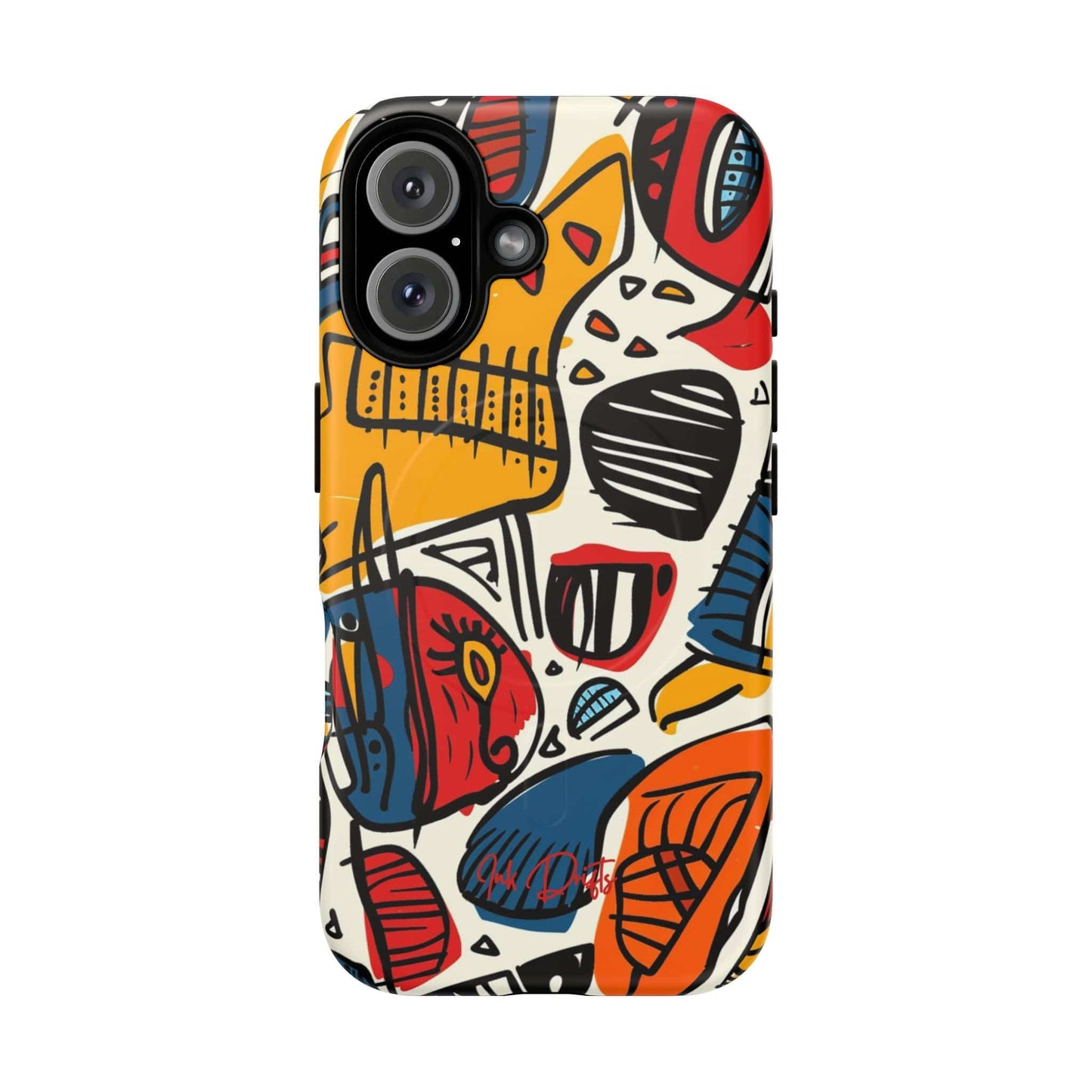 iPhone 16 Matte Phone Case - Urban Rhythm | MagSafe iPhone Case