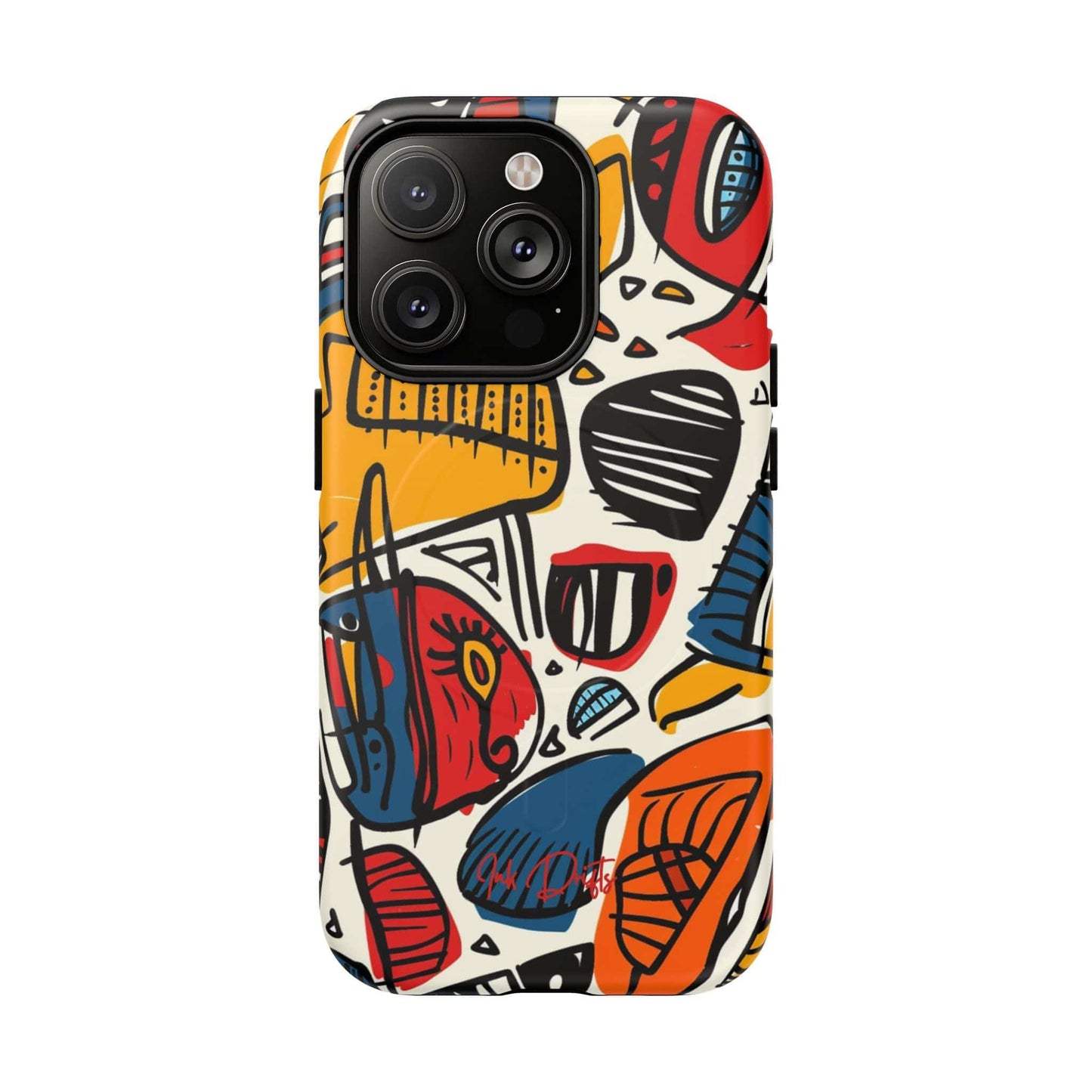 iPhone 14 Pro Matte Phone Case - Urban Rhythm | MagSafe iPhone Case