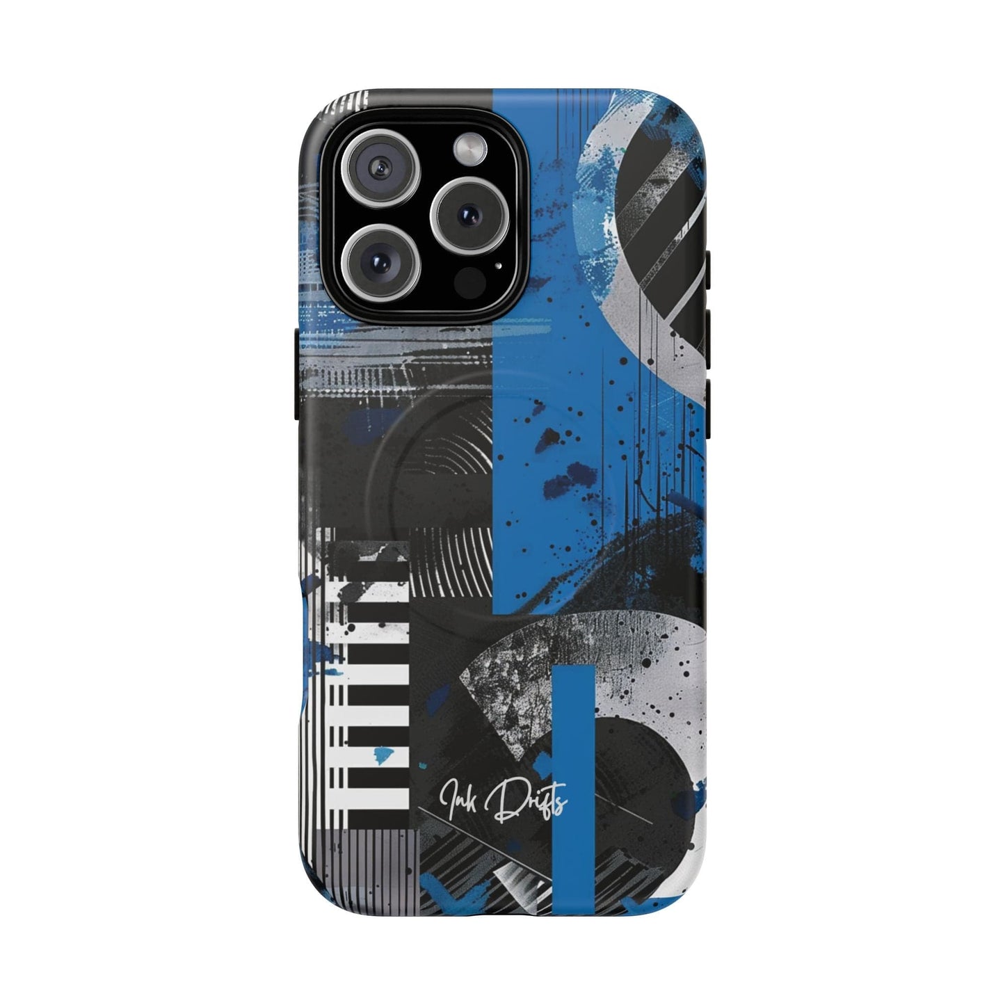 iPhone 16 Pro Max Matte Phone Case - Urban Geometry | MagSafe iPhone Case