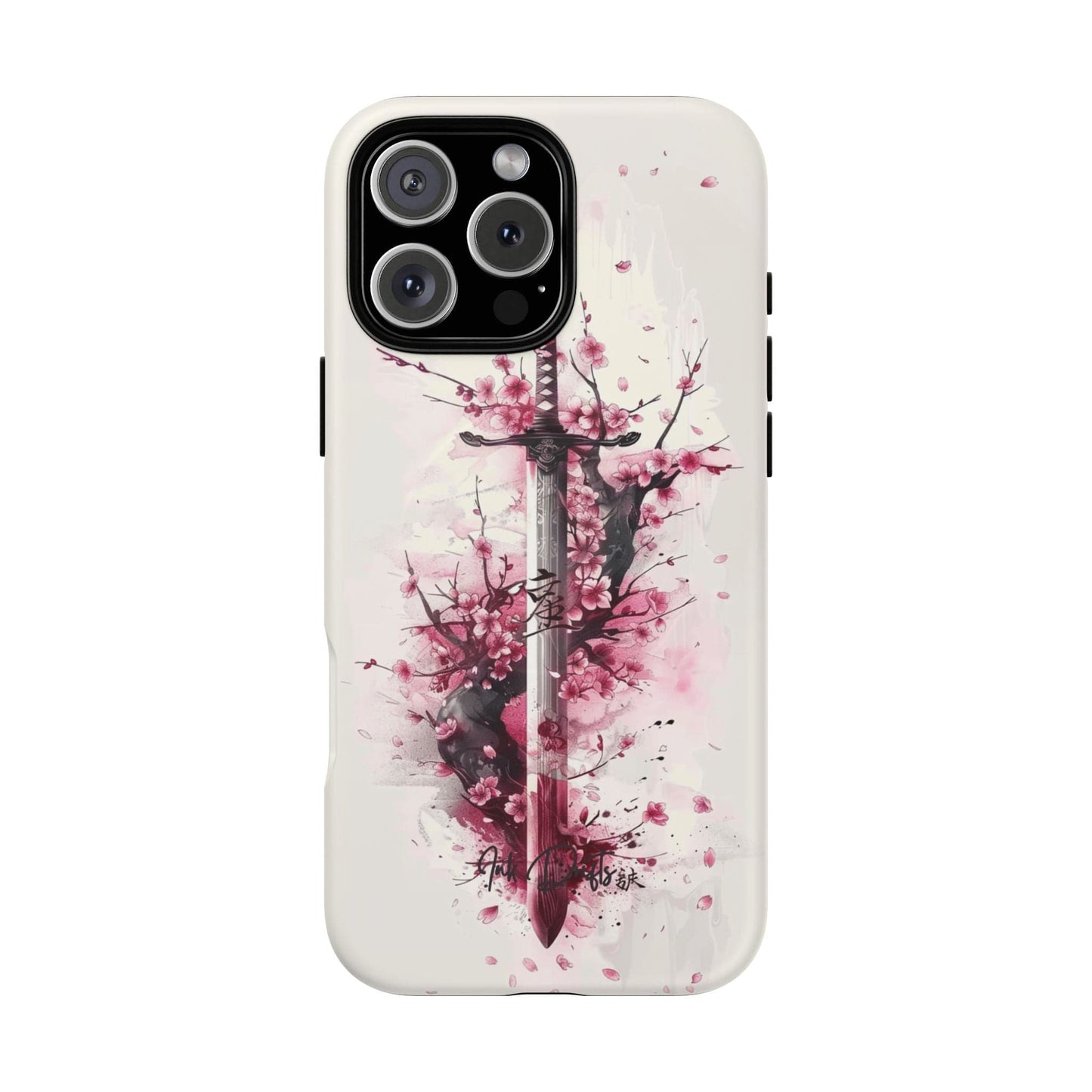iPhone 16 Pro Max Matte Phone Case - Sakura Blade | MagSafe iPhone Case