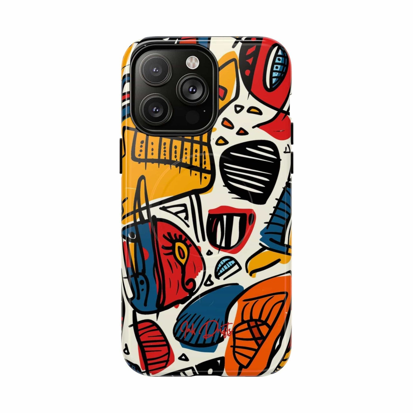 iPhone 14 Pro Max Glossy Phone Case - Urban Rhythm | MagSafe iPhone Case