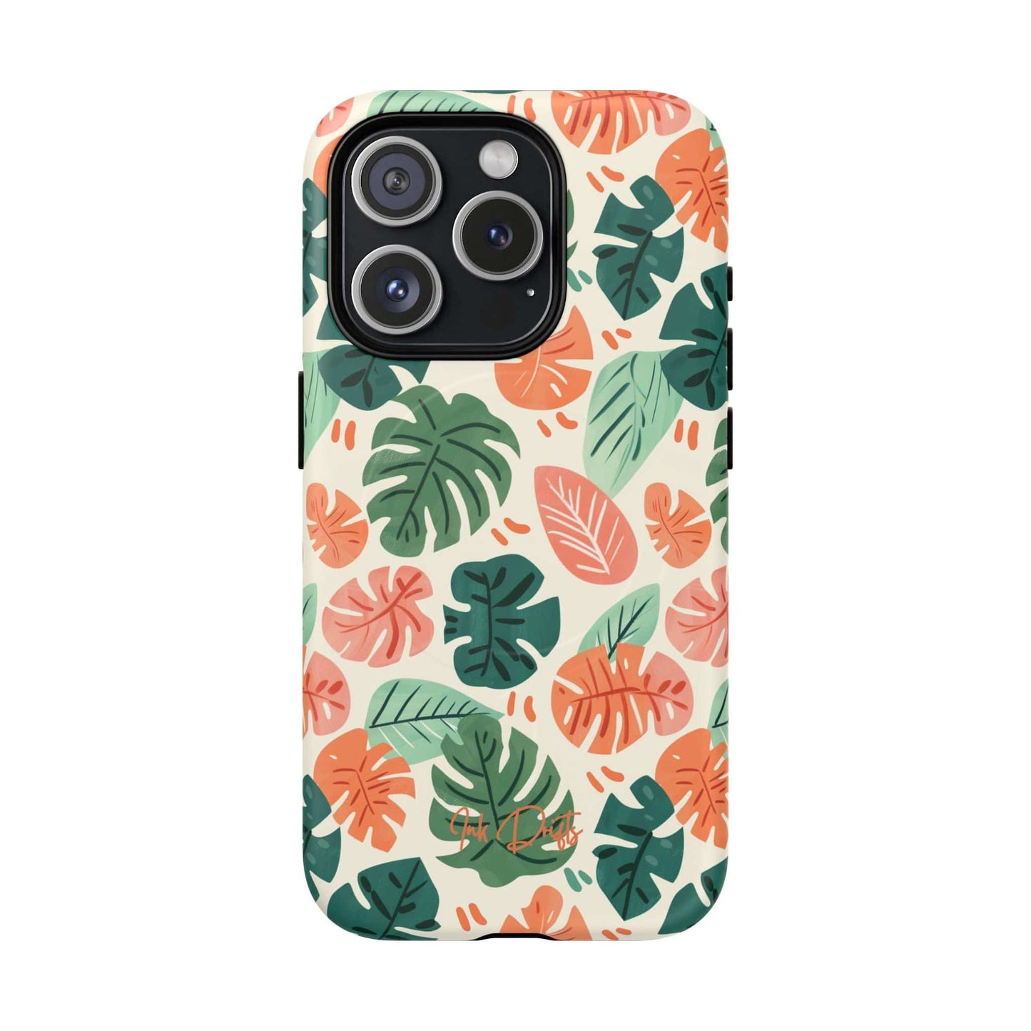 iPhone 15 Pro Matte Phone Case - Tropical Breeze | MagSafe iPhone Case