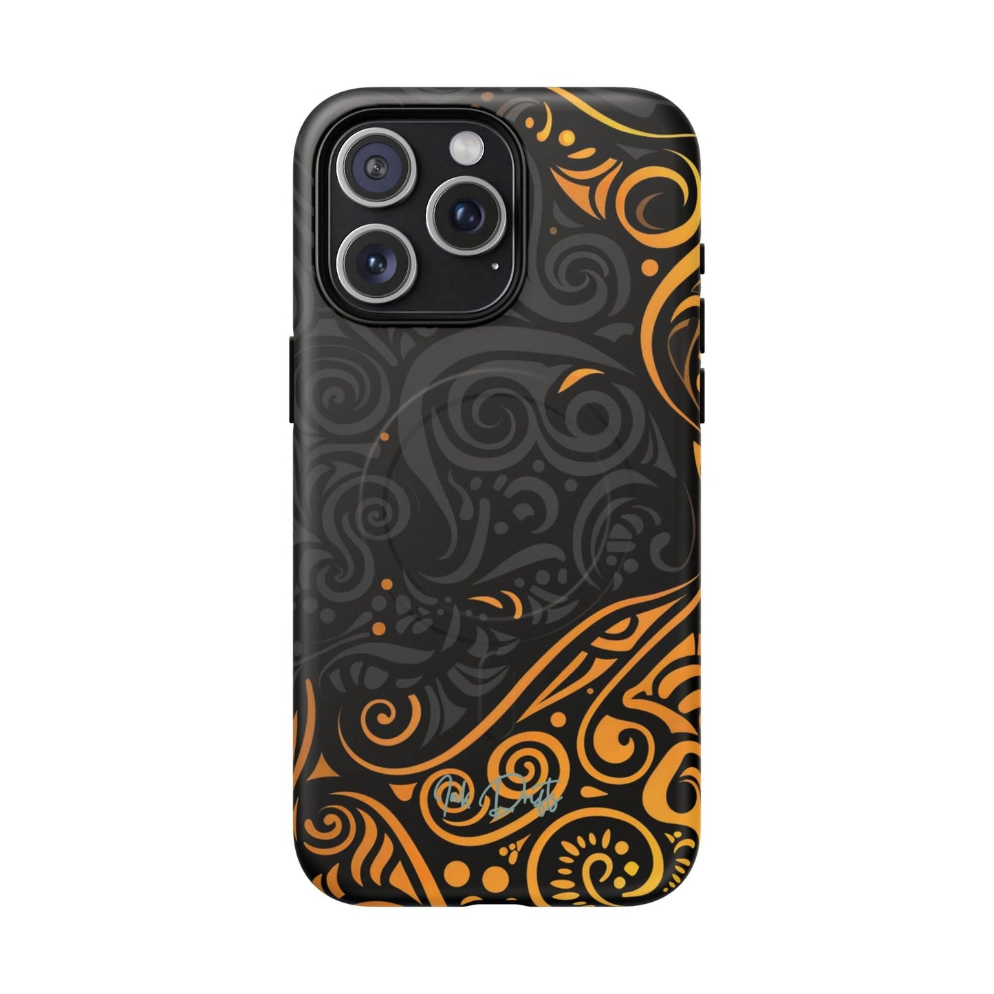 iPhone 15 Pro Max Matte Phone Case - Sun Eclipse | MagSafe iPhone Case