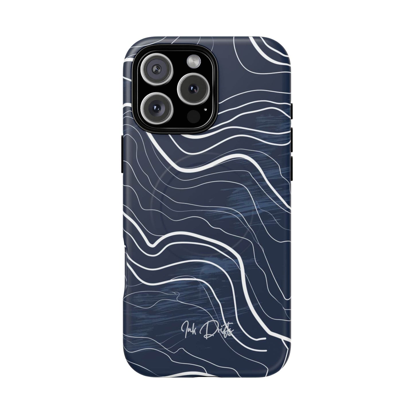 iPhone 16 Pro Max Matte Phone Case - Ocean Waves | MagSafe iPhone Case