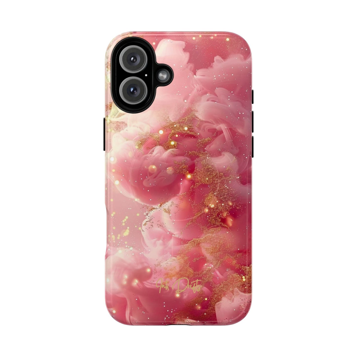 iPhone 16 Plus Glossy Phone Case - Golden Cloud | MagSafe iPhone Case