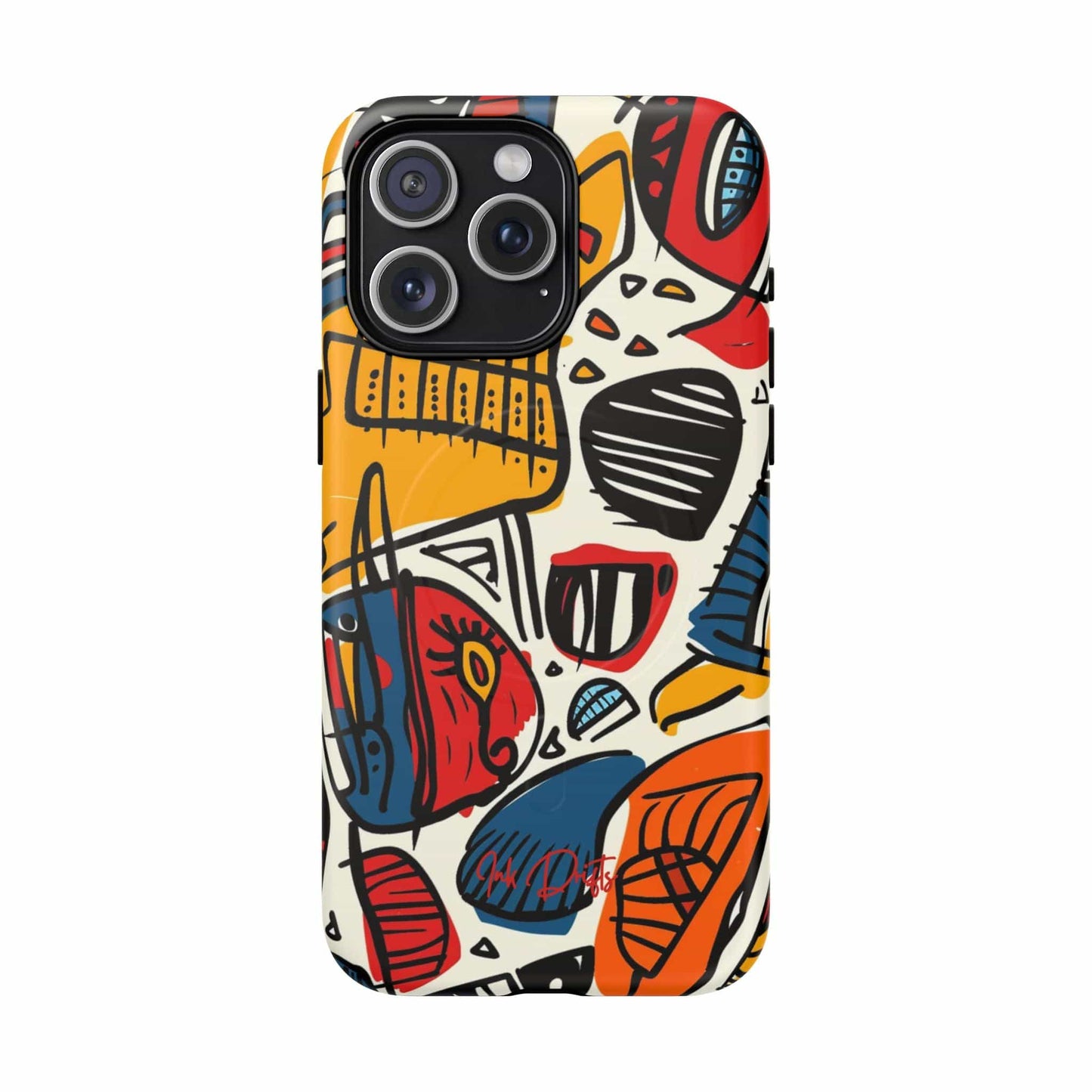 iPhone 15 Pro Max Matte Phone Case - Urban Rhythm | MagSafe iPhone Case