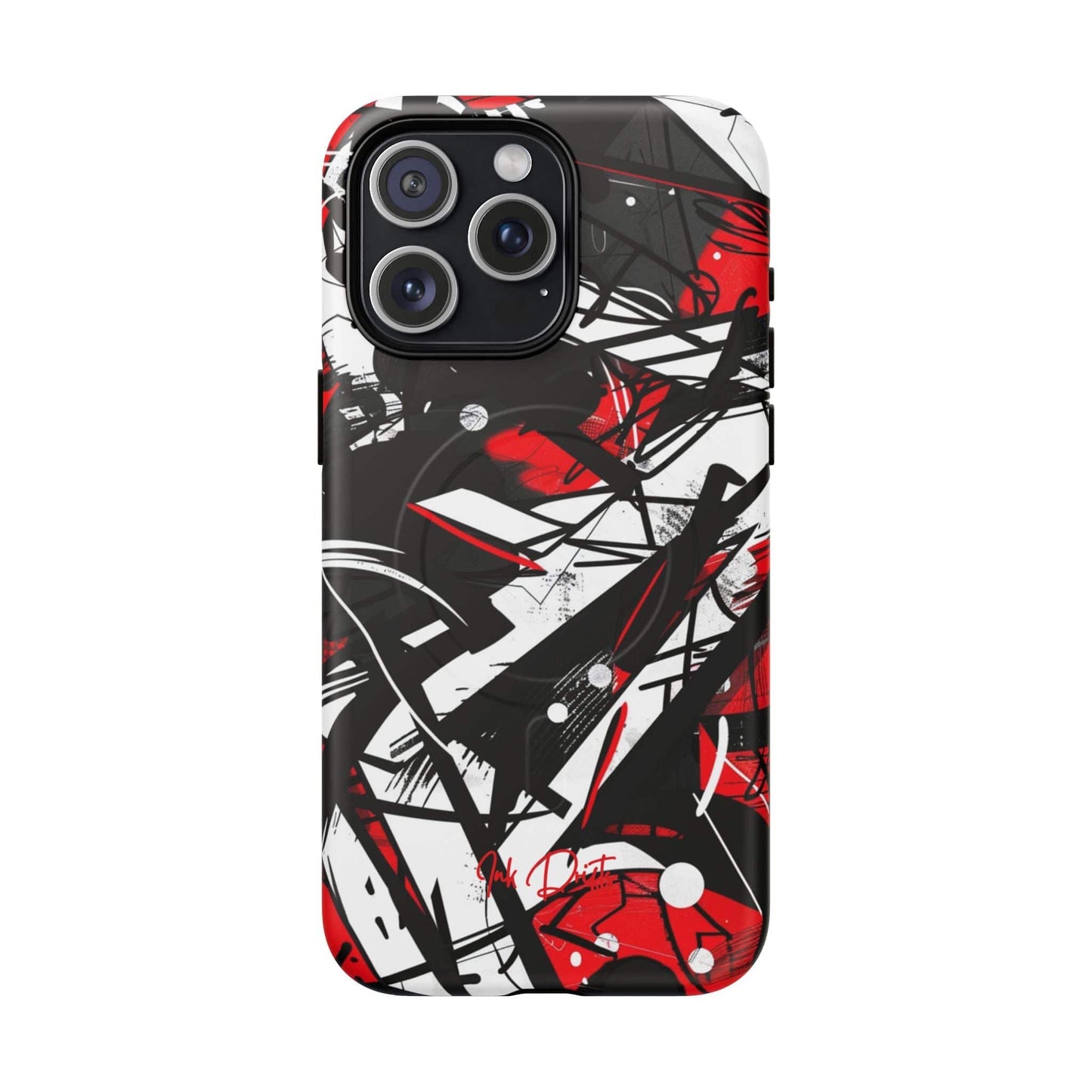 iPhone 15 Pro Max Matte Phone Case - Urban Chaos | MagSafe iPhone Case