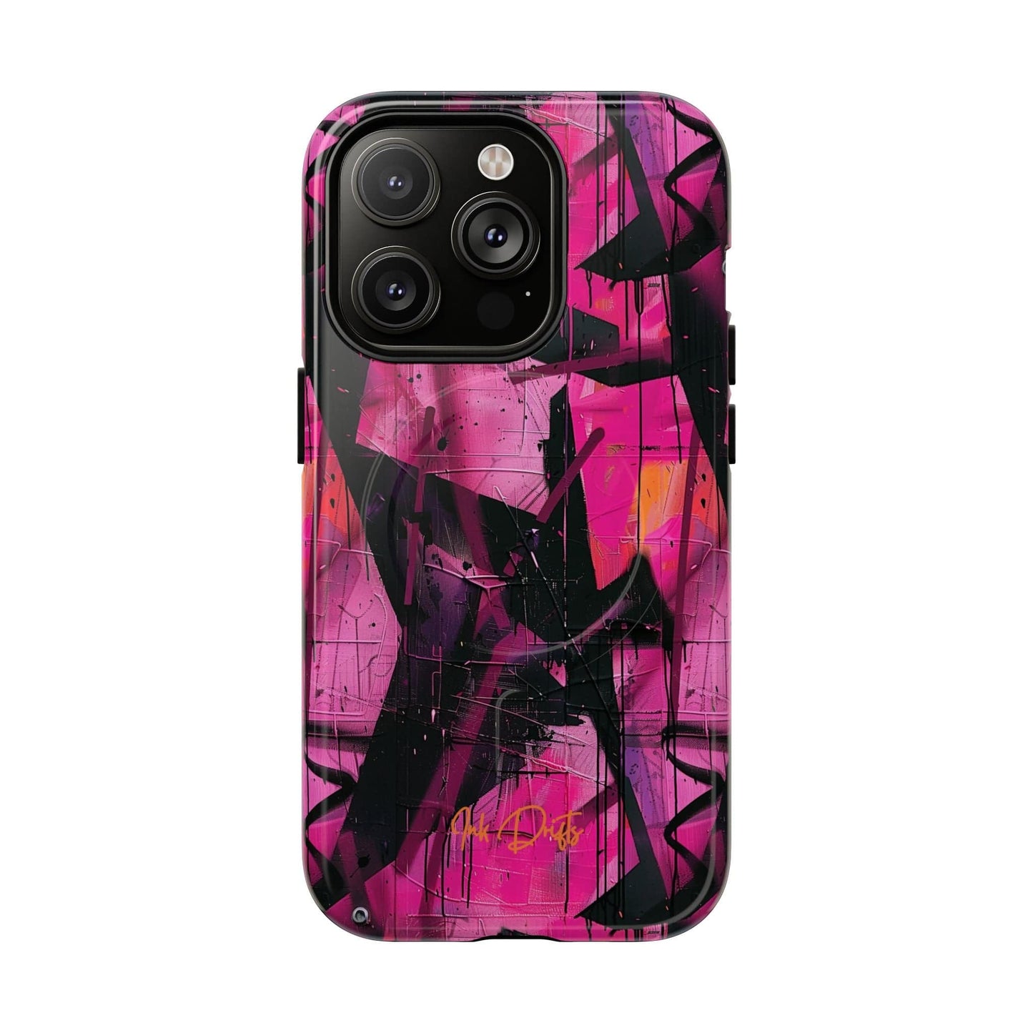 iPhone 14 Pro Glossy Phone Case - Urban Vibe | MagSafe iPhone Case