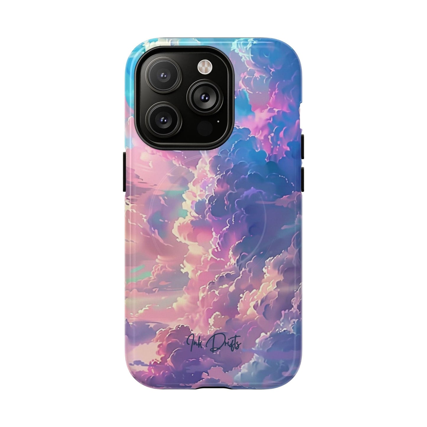 iPhone 14 Pro Glossy Phone Case - Dreamy Skies | MagSafe iPhone Case