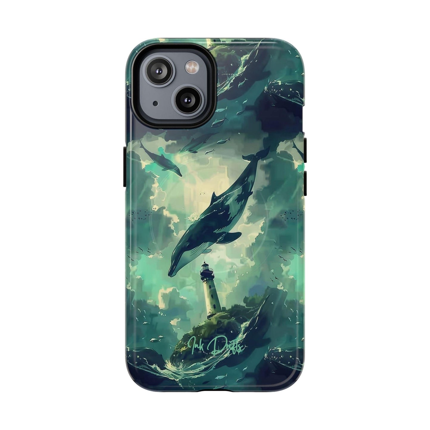 iPhone 14 Glossy Phone Case - Ocean Dream | MagSafe iPhone Case