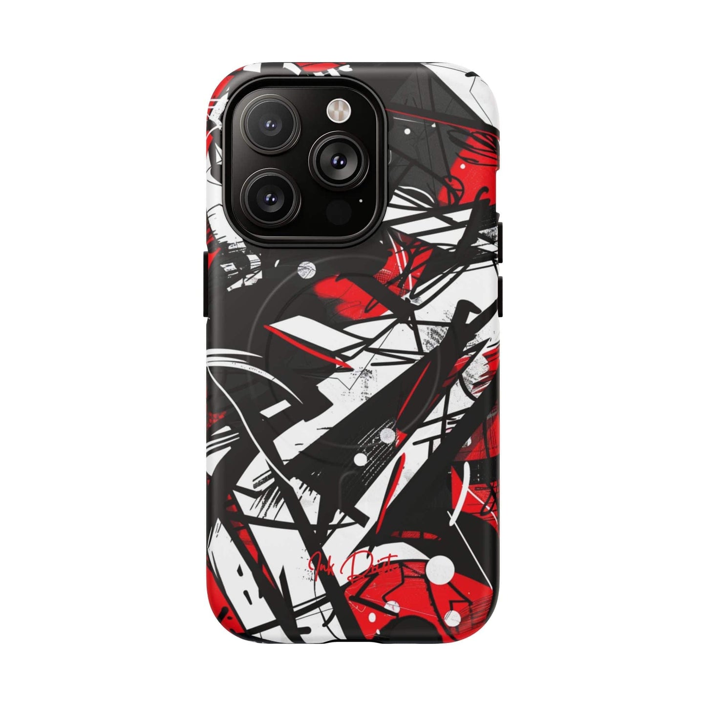 iPhone 14 Pro Matte Phone Case - Urban Chaos | MagSafe iPhone Case