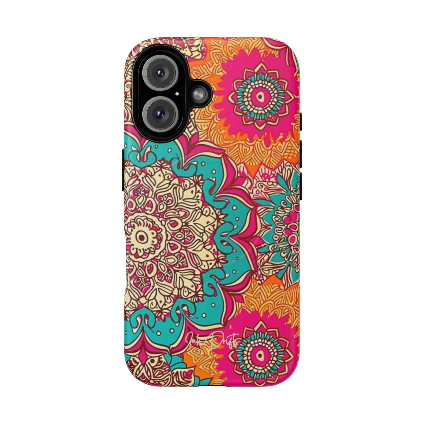 iPhone 16 Matte Phone Case - Kaleido Bliss | MagSafe iPhone Case
