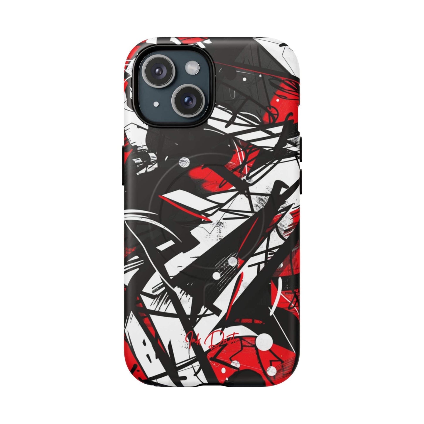 iPhone 15 Matte Phone Case - Urban Chaos | MagSafe iPhone Case