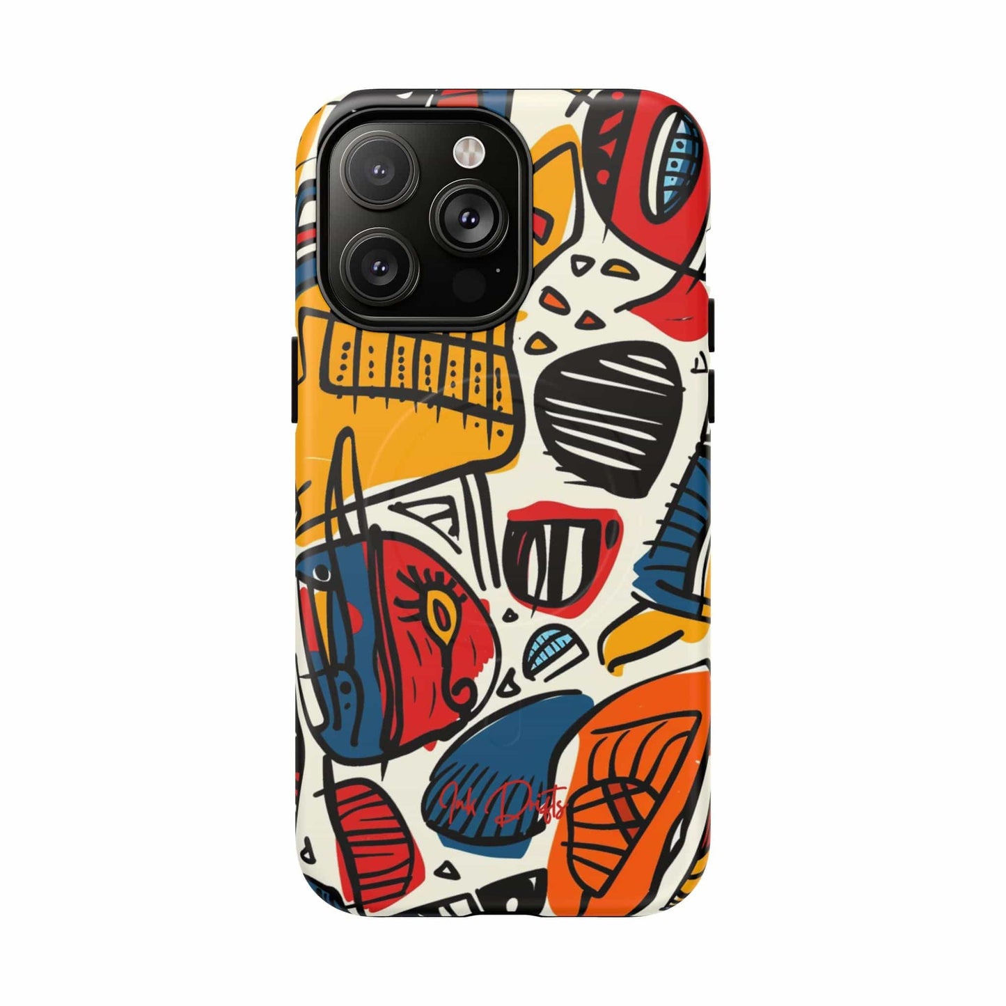 iPhone 14 Pro Max Matte Phone Case - Urban Rhythm | MagSafe iPhone Case