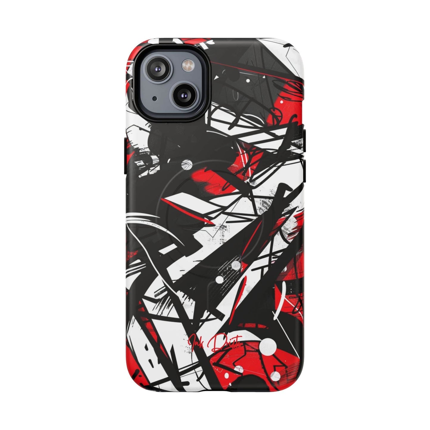 iPhone 14 Plus Matte Phone Case - Urban Chaos | MagSafe iPhone Case