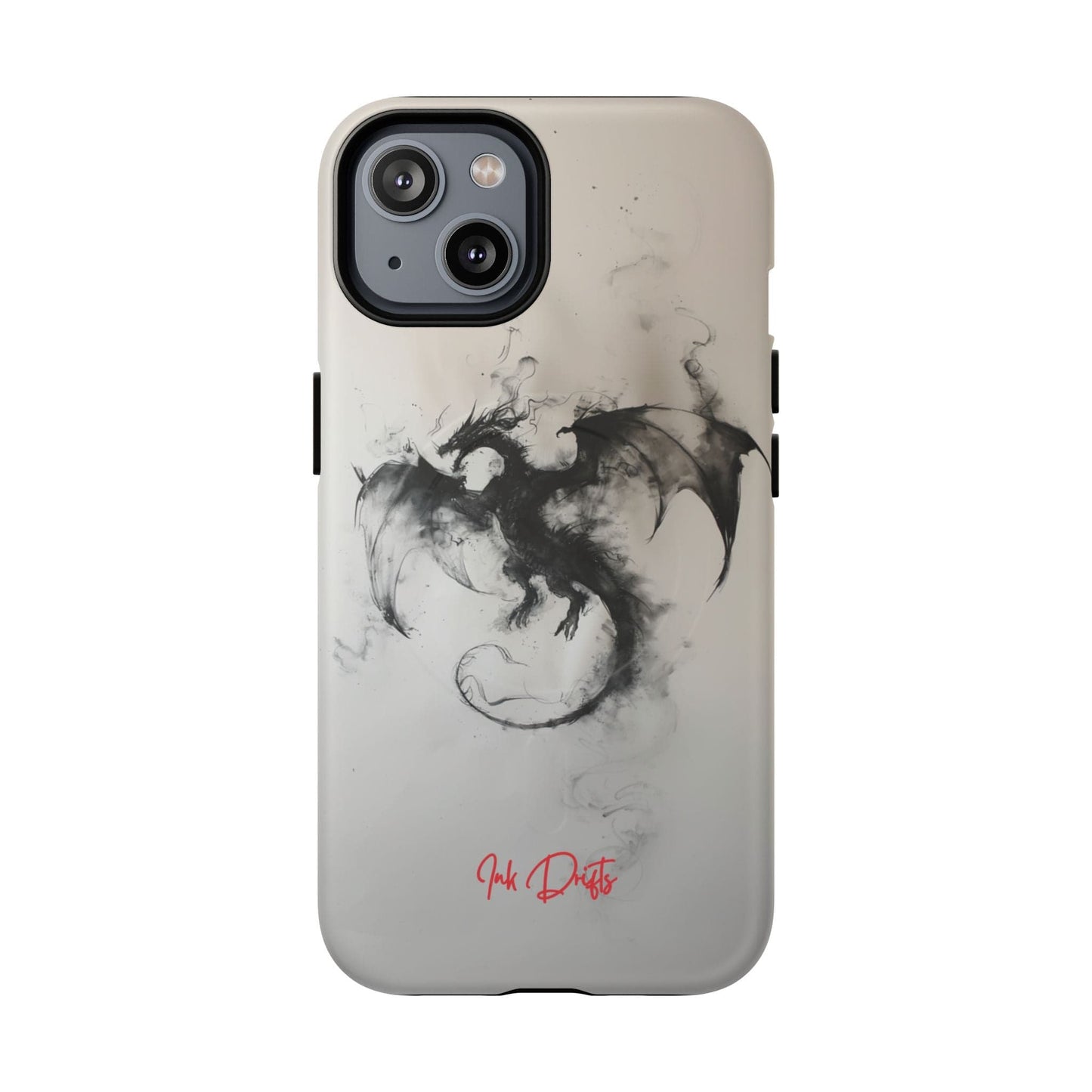iPhone 14 Matte Phone Case - Smoky Dragon | MagSafe iPhone Case