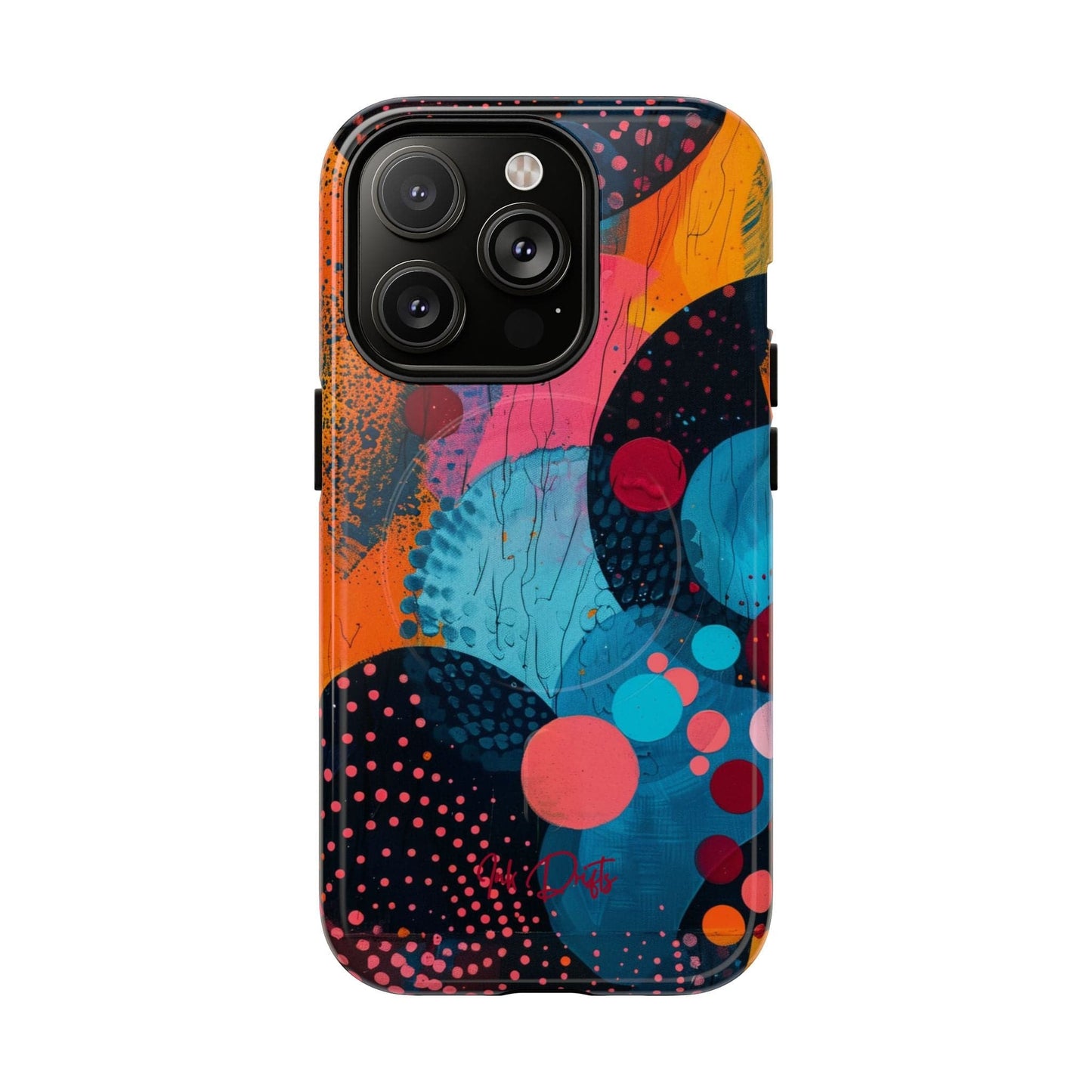 iPhone 14 Pro Glossy Phone Case - Color Burst | MagSafe iPhone Case