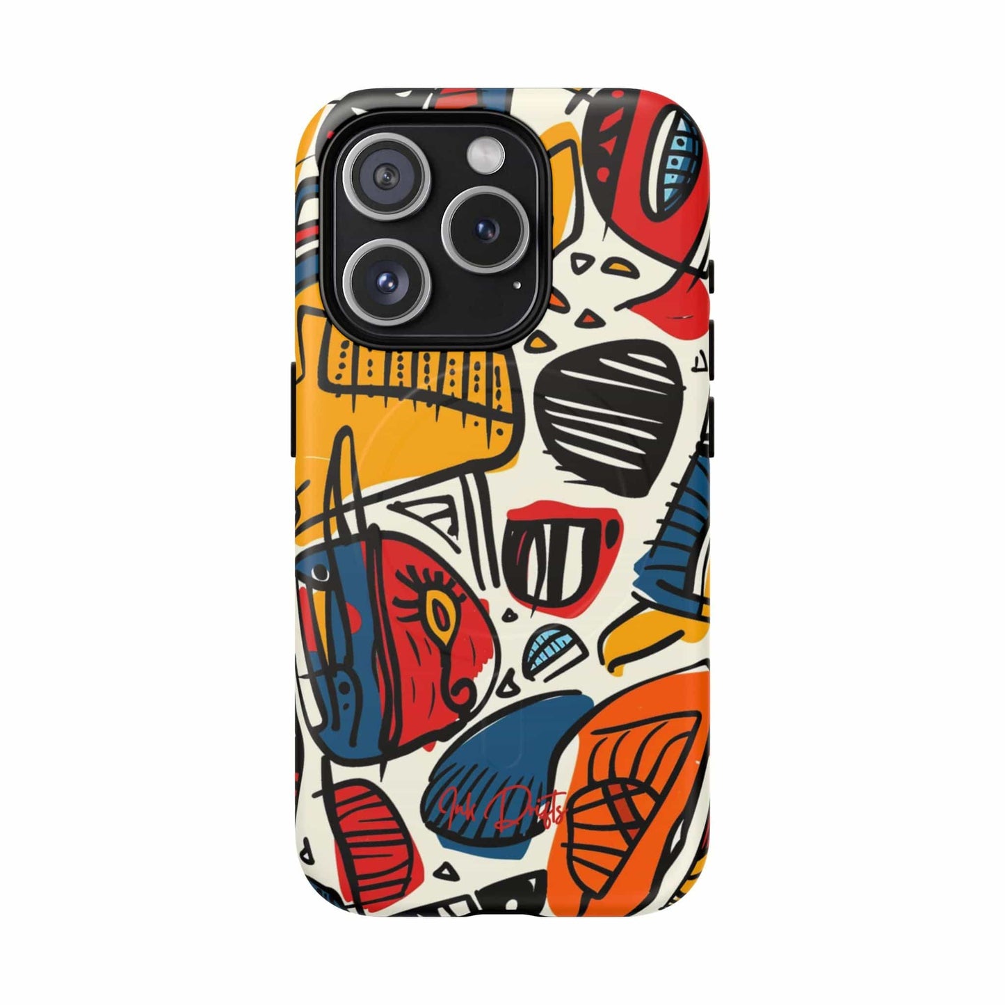 iPhone 15 Pro Matte Phone Case - Urban Rhythm | MagSafe iPhone Case
