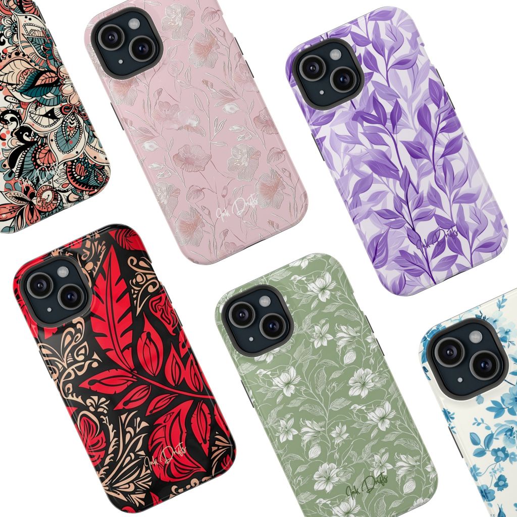 floral iphone case series