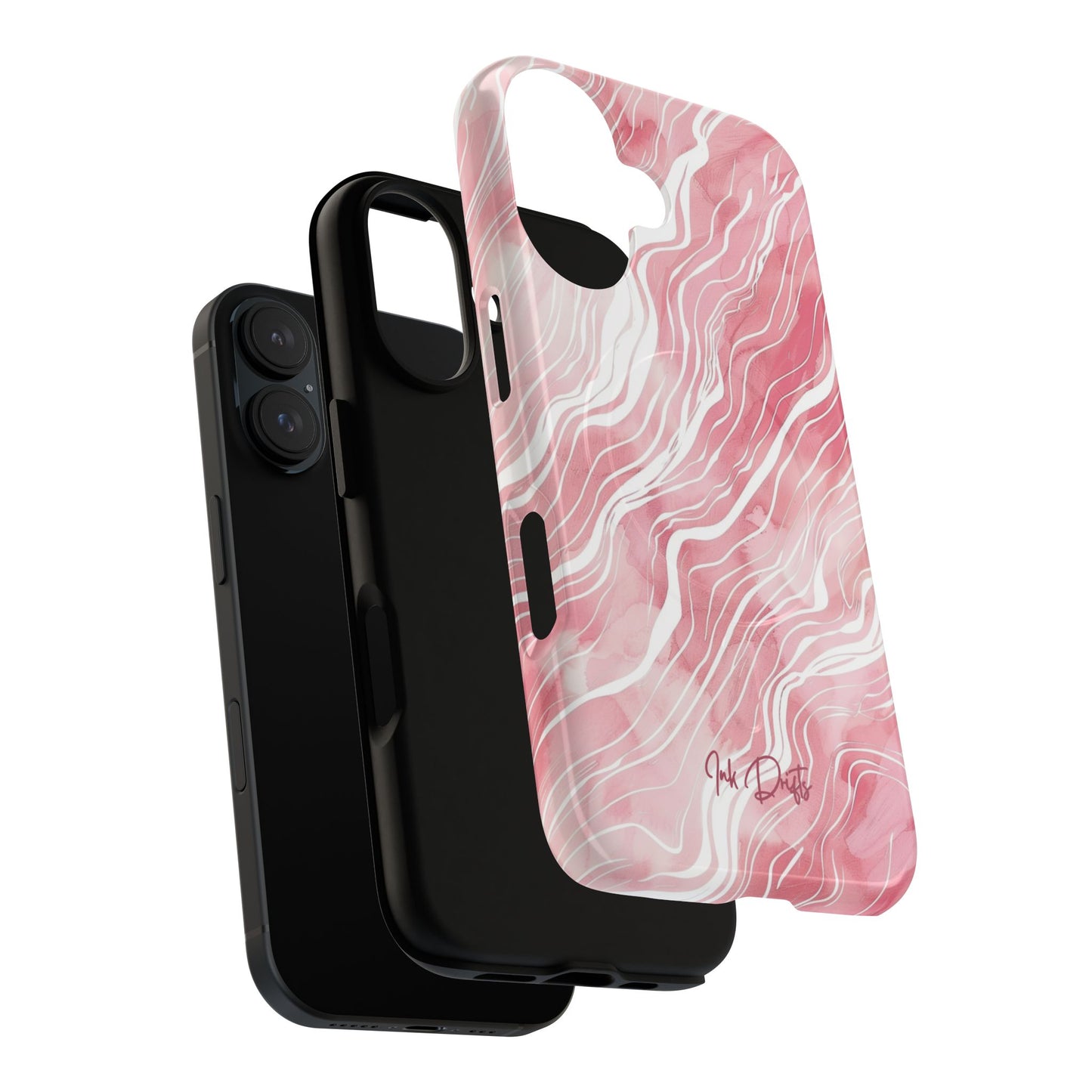 Phone Case - Blush Waves | MagSafe iPhone Case