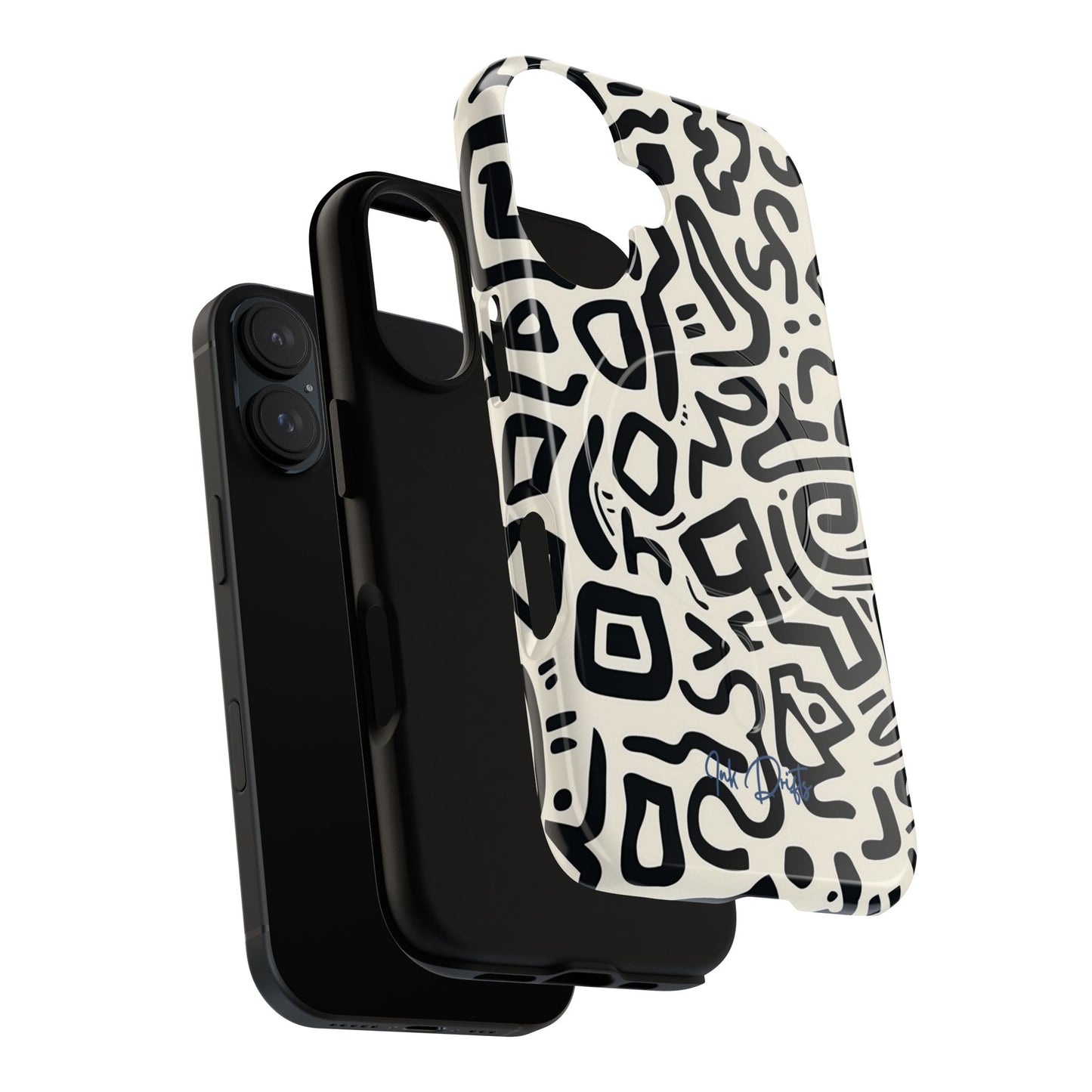 Phone Case - Abstract Doodle | MagSafe iPhone Case