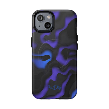 iPhone 14 Matte Phone Case - Galactic Flow | MagSafe iPhone Case