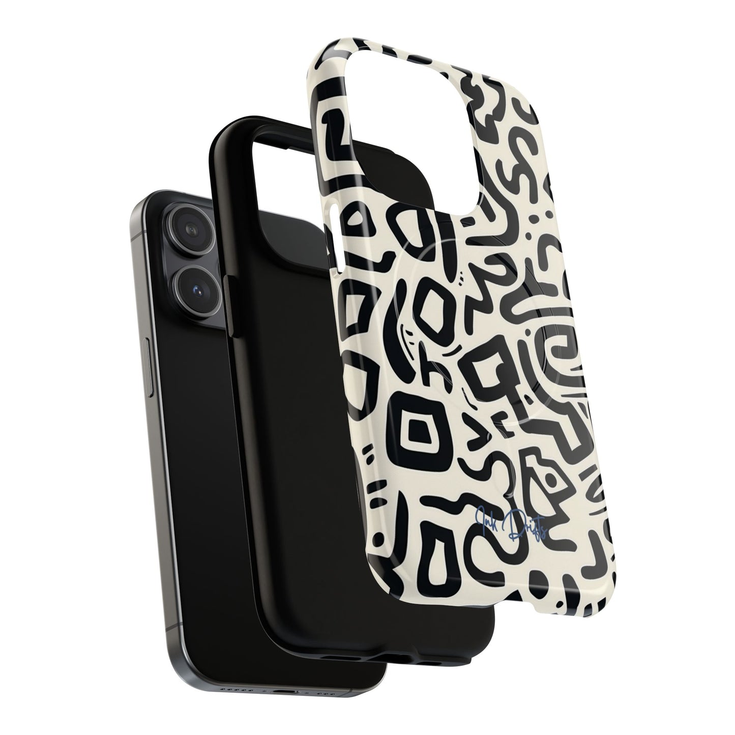 Phone Case - Abstract Doodle | MagSafe iPhone Case