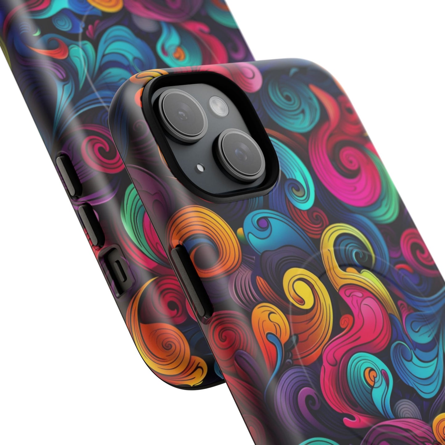 Phone Case - Psychedelic Waves | MagSafe iPhone Case