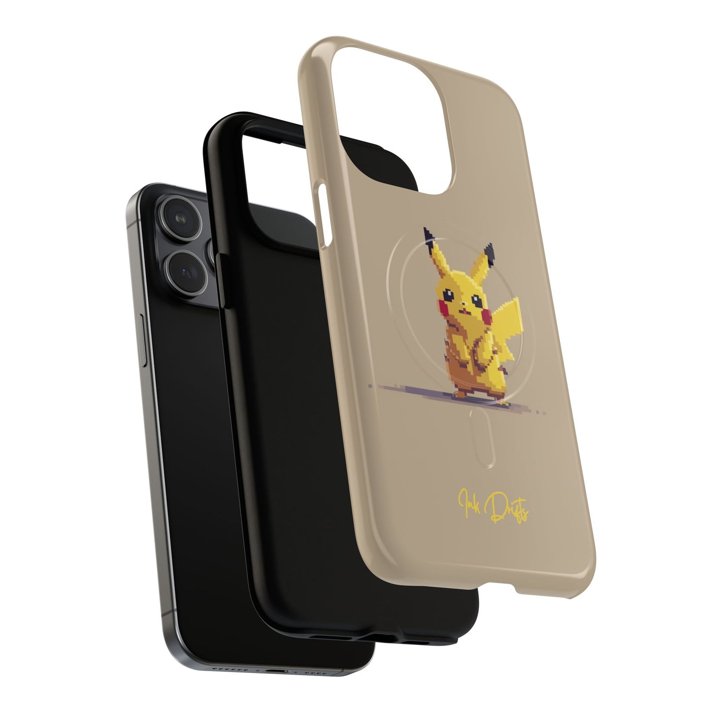 Phone Case - Pixel Pikachu 2 | MagSafe iPhone Case