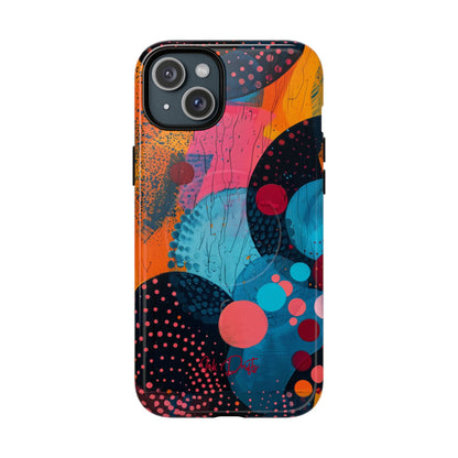 iPhone 15 Plus Glossy Phone Case - Color Burst | MagSafe iPhone Case