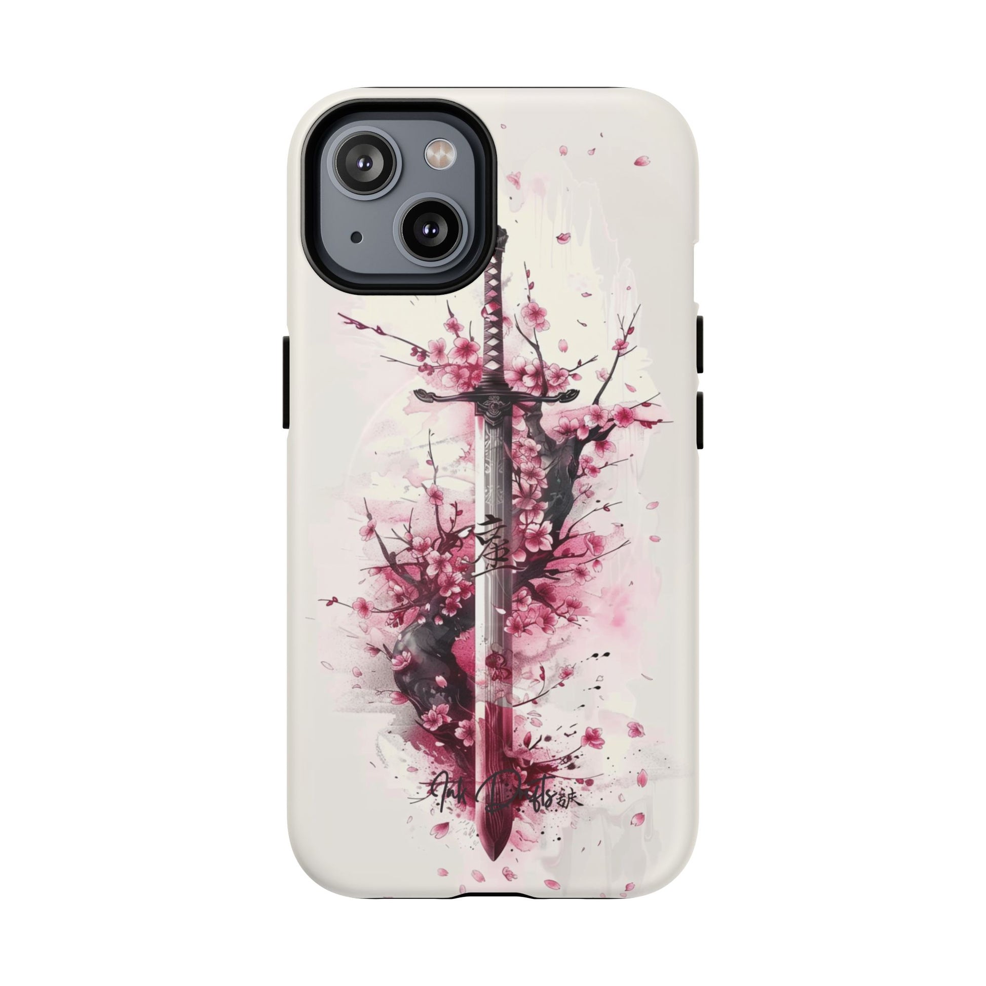 iPhone 14 Matte Phone Case - Sakura Blade | MagSafe iPhone Case